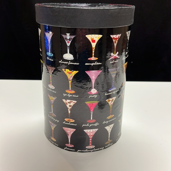 Lolita “Shop ‘Til You Drop “ martini glass - Picture 11 of 14